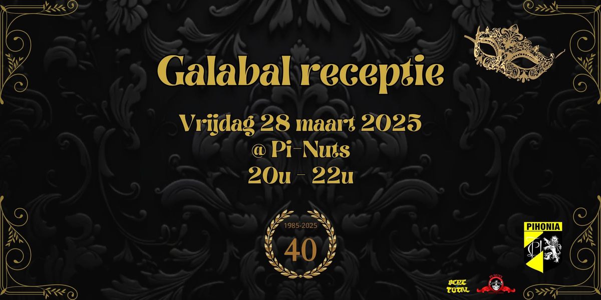 Galabal Lustrum receptie