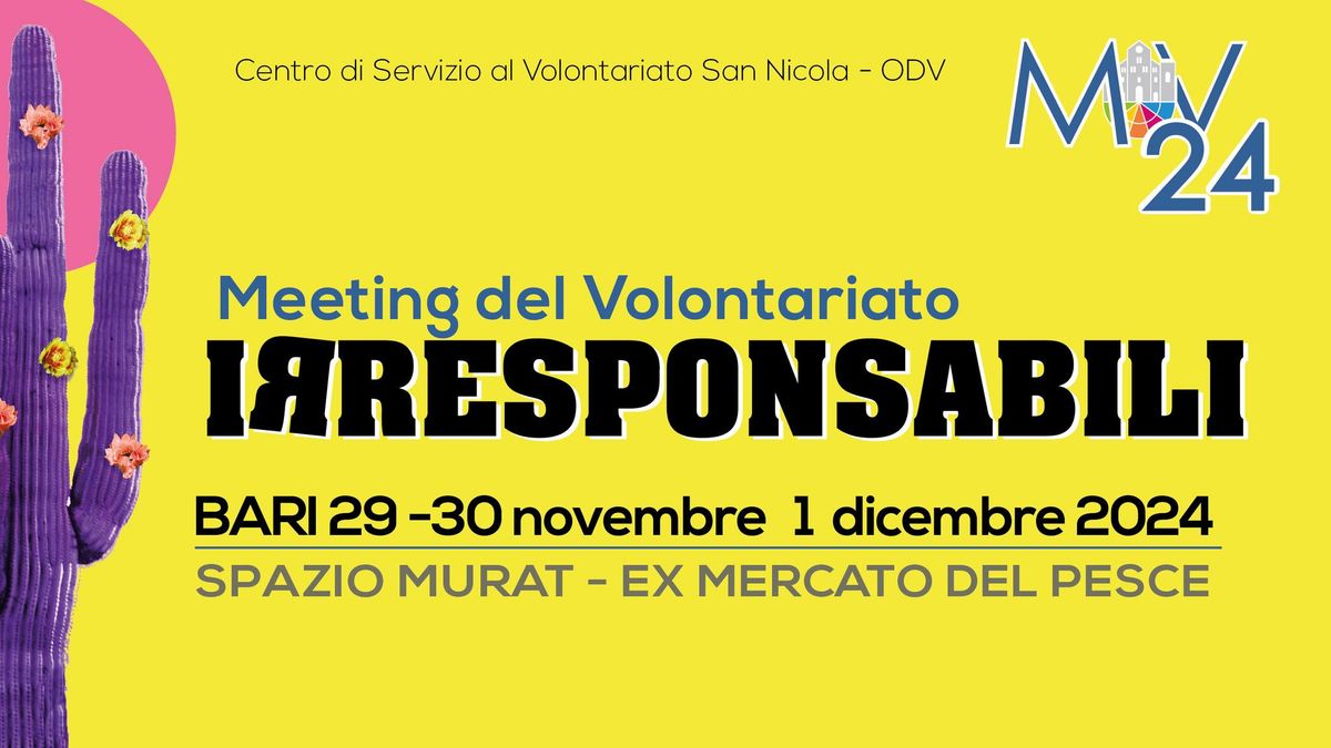 Meeting del Volontariato 2024 - I\u042fRESPONSABILI