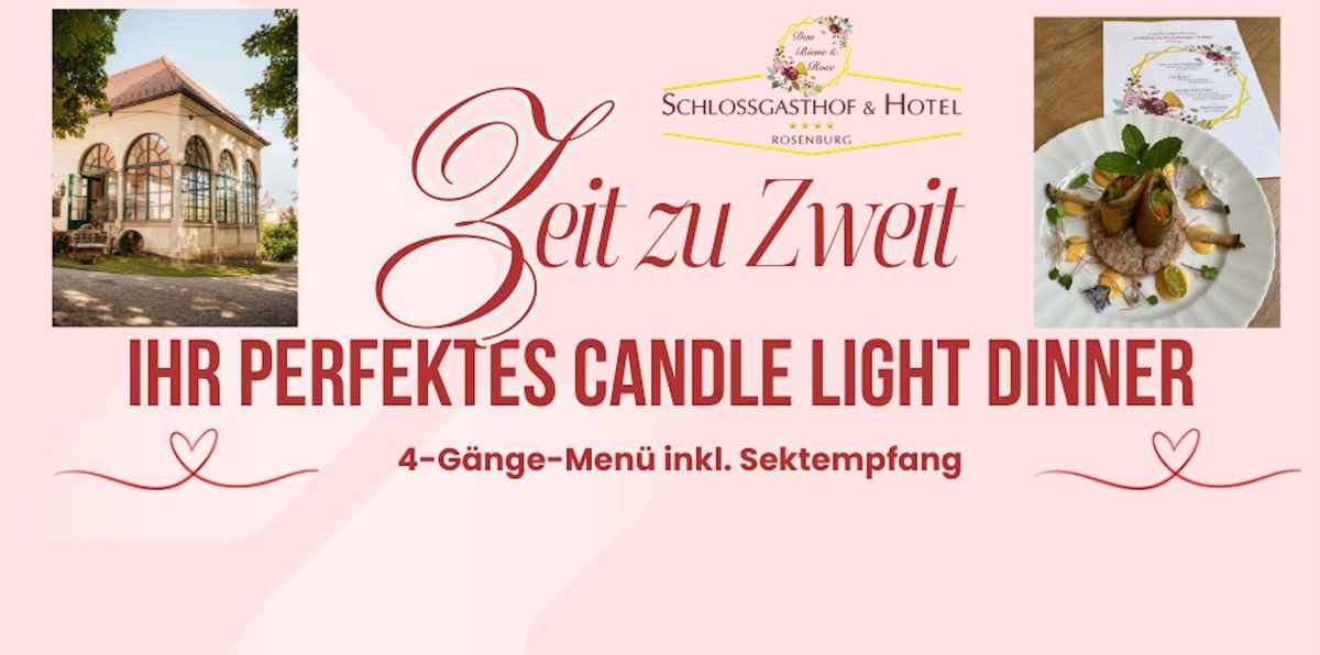 Candle Light Dinner - Samstag 15.3.2025 