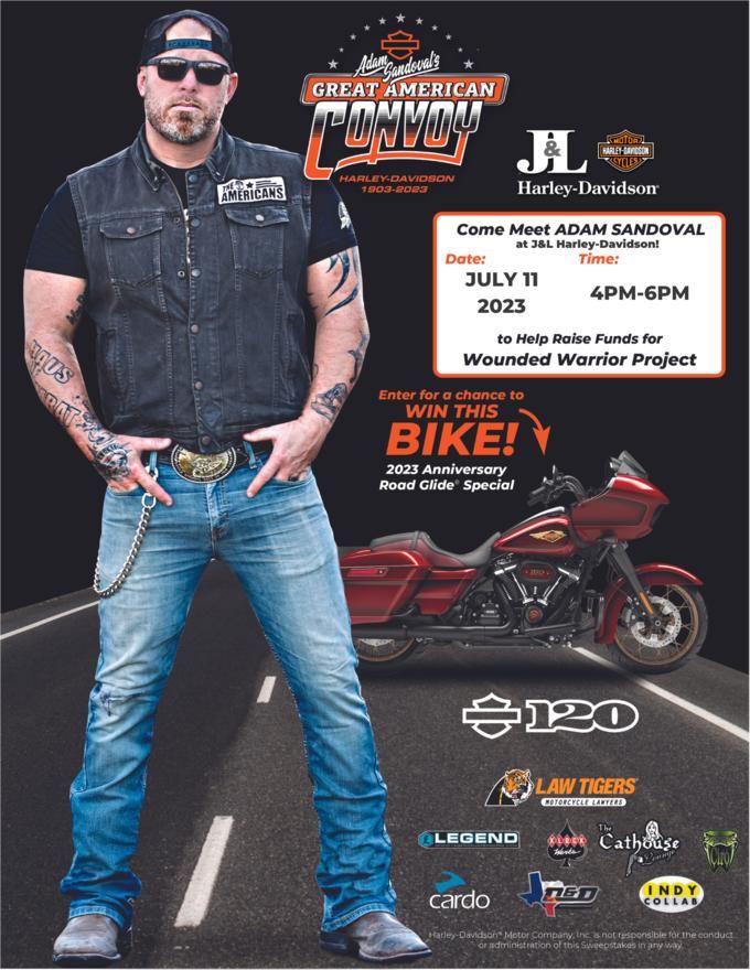 Adam Sandoval - Great American Convoy at J&L H-D