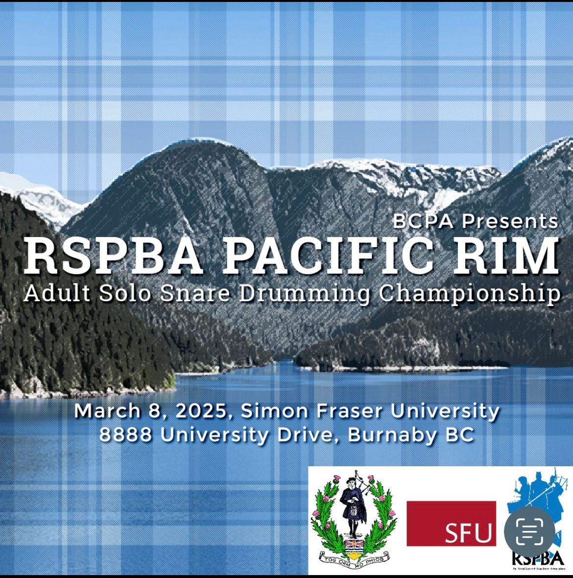 RSPBA Pacific Rim Adult Solo Snare Drumming Championship