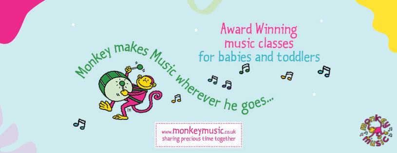 Monkey Music Heigh Ho New Venue launch opening class for 1 - 2 year olds.