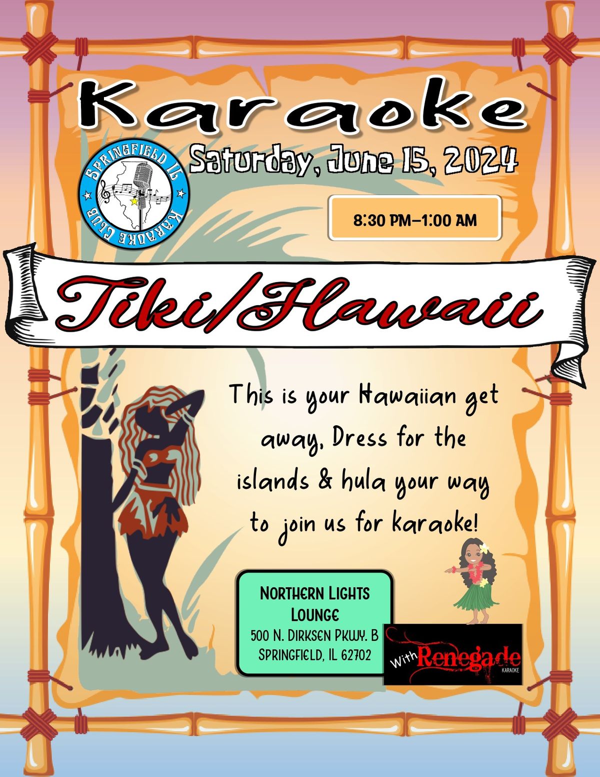 Theme Night: Tiki\/Hawaii Night