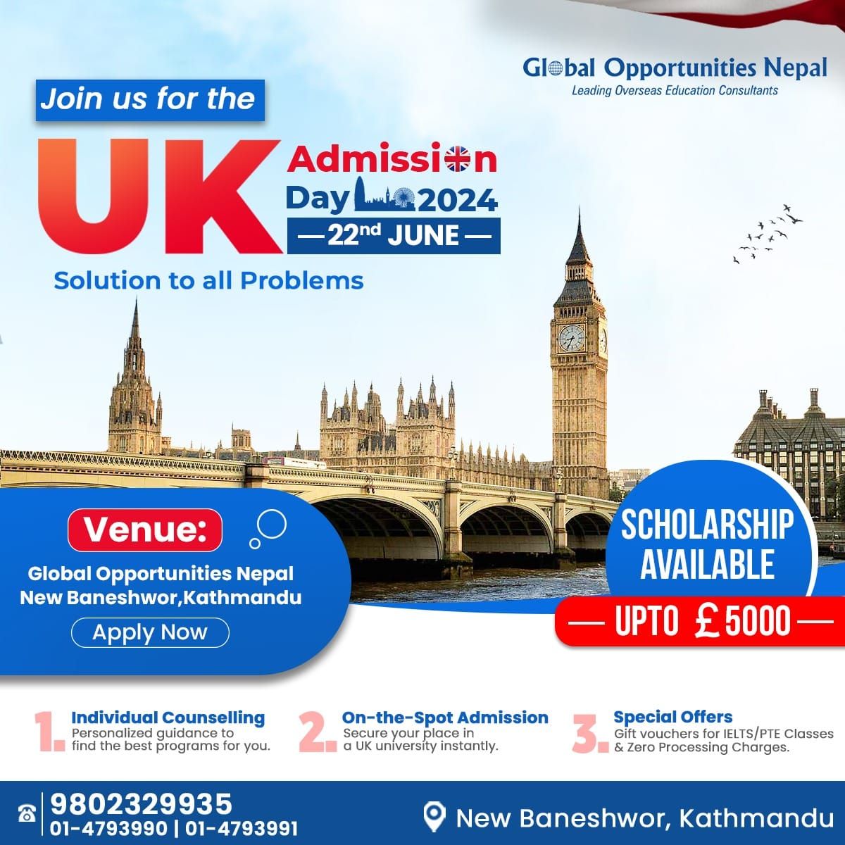 UK Admissions Day