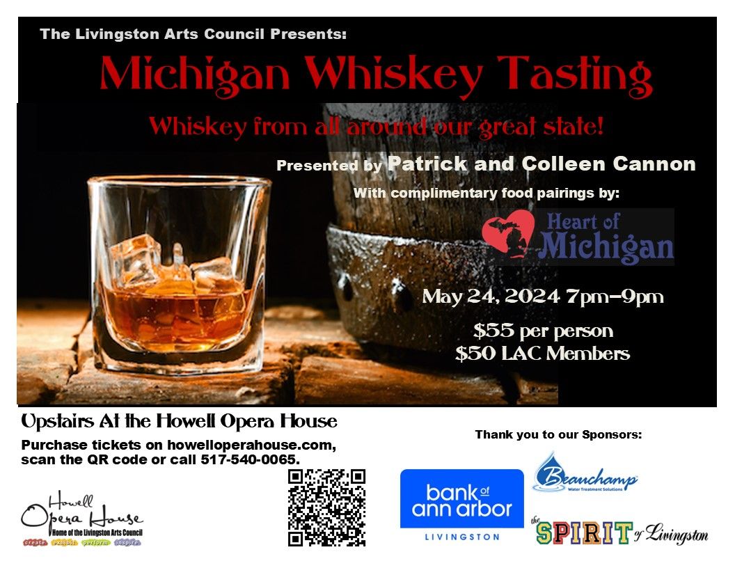 Michigan Whiskey Tasting!