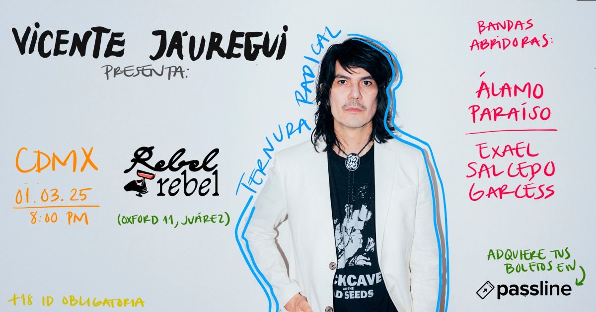 VICENTE J\u00c1UREGUI PRESENTA TERNURA RADICAL EP