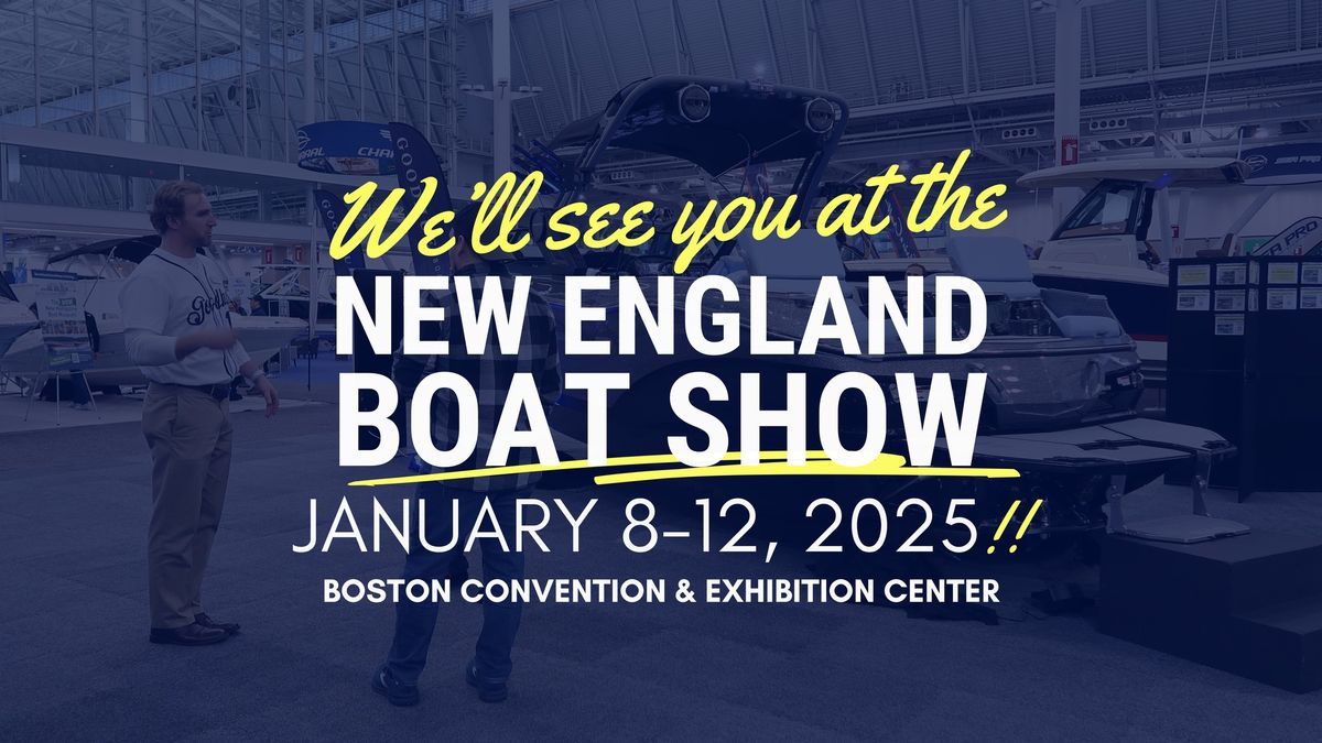 2025 New England Boat Show in Boston