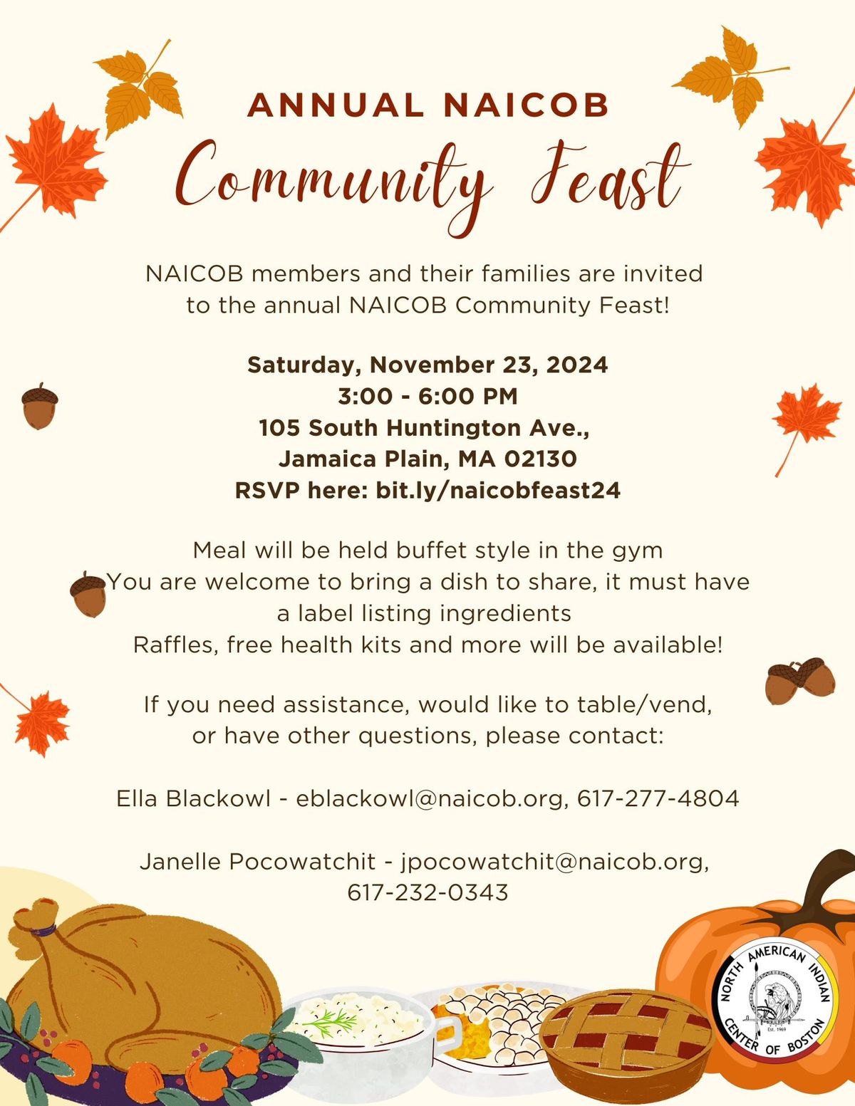 Annual NAICOB Community Feast