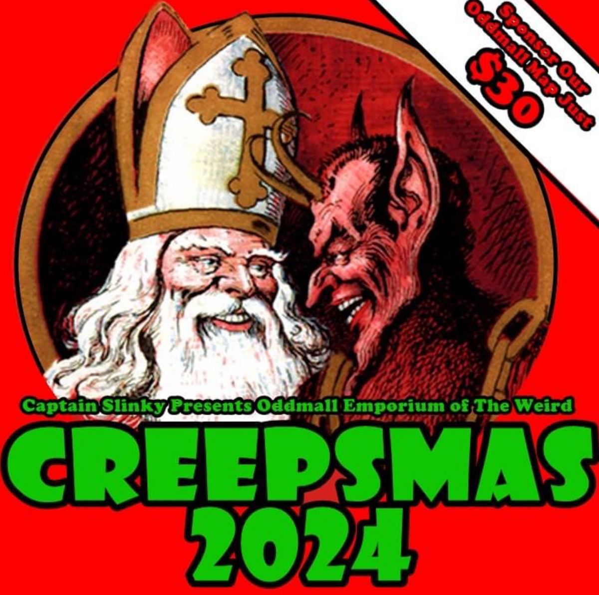 Let us entertain you at Oddmall Creepsmas 