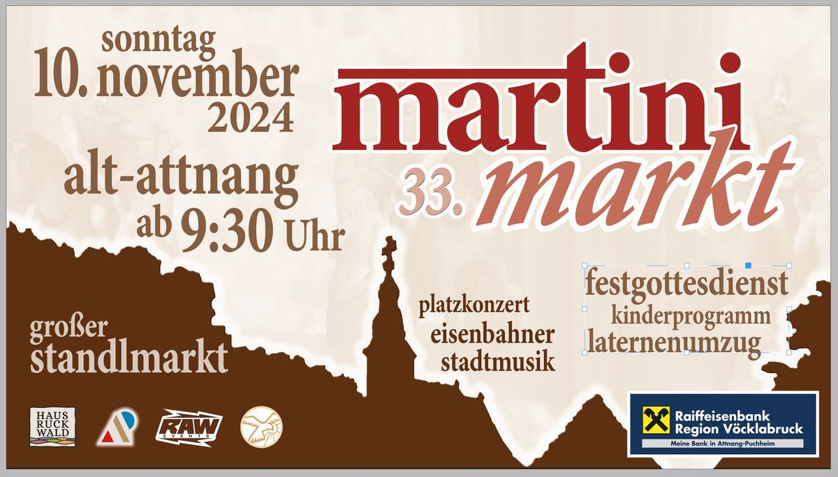 33. Martinimarkt Alt-Attnang