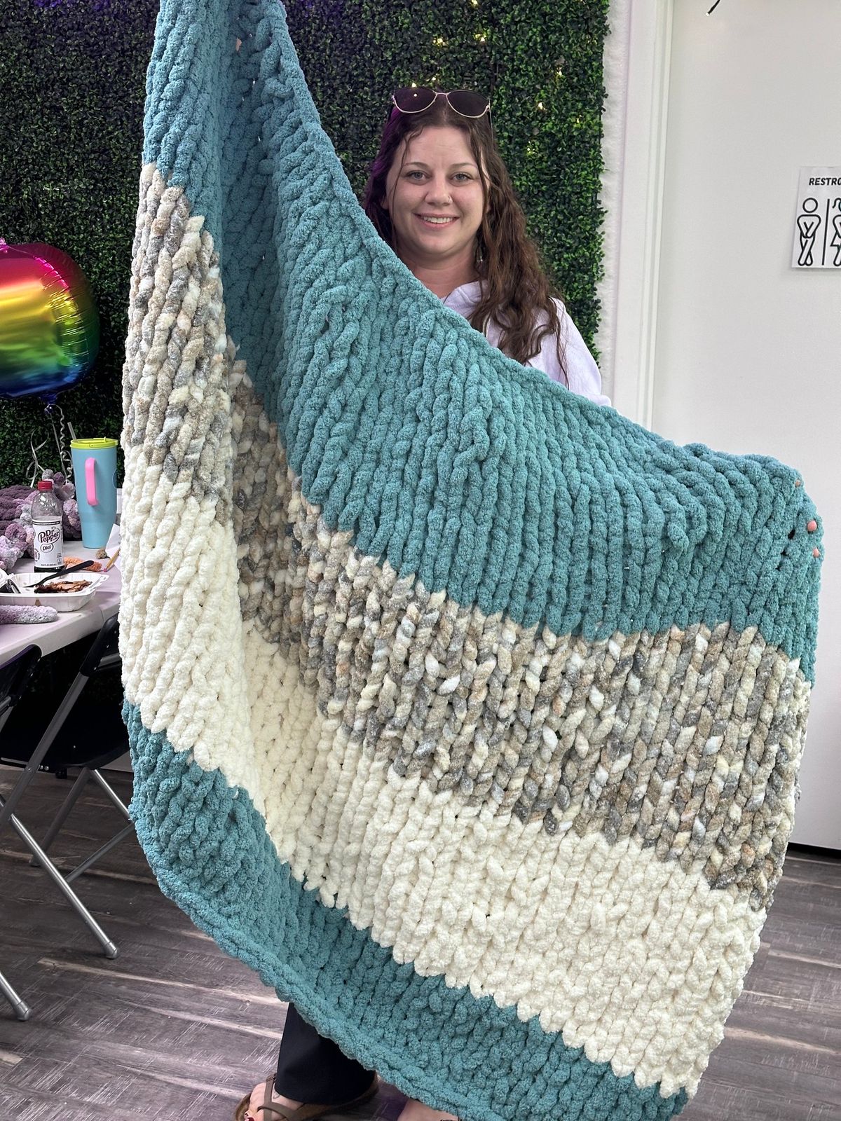 Chunky Blanket Class BYOY! 