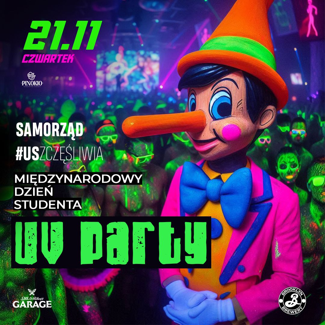 Mi\u0119dzynarodowy Dzie\u0144 Studenta - UV PARTY | INTERNATIONAL STUDENTS\u2019 DAY - UV PARTY