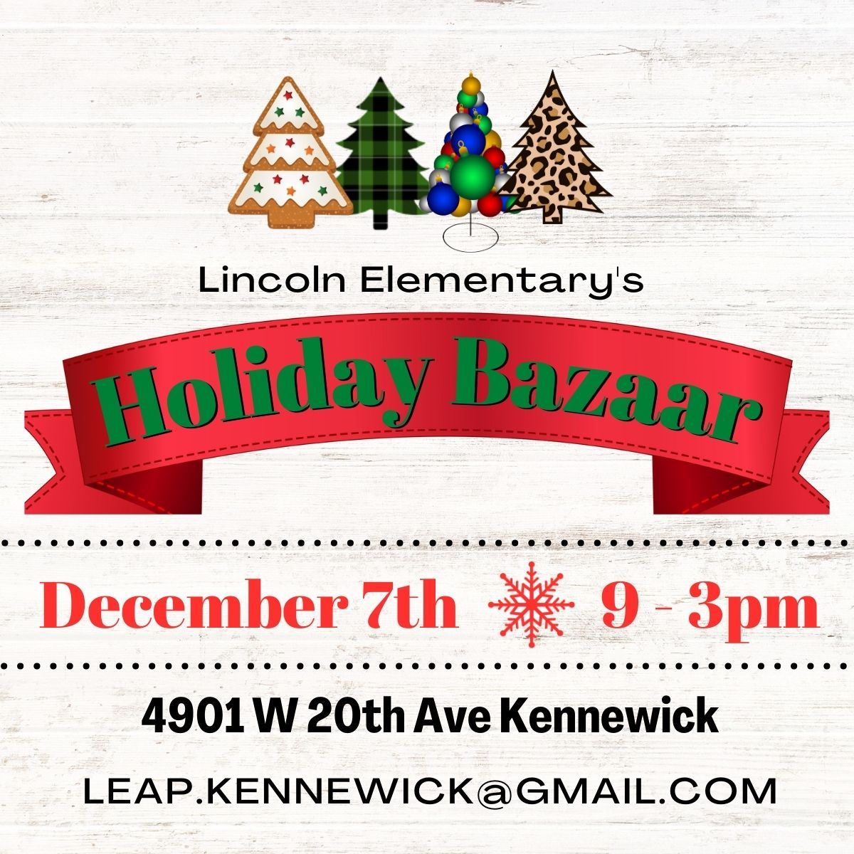 Lincoln Holiday Bazaar