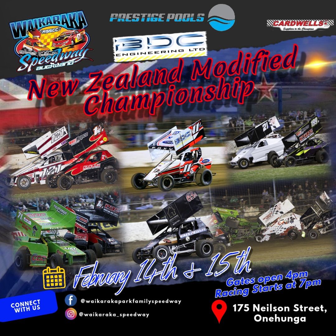 BDC Engineering New Zealand Modified Championship - Night 1