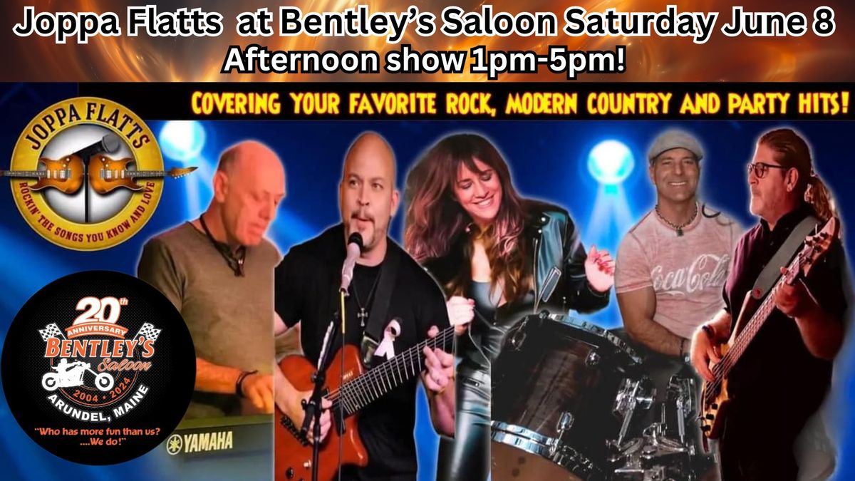 Joppa Flatts Ready to Rock Bentleys Saloon!, Bentley's Saloon ...