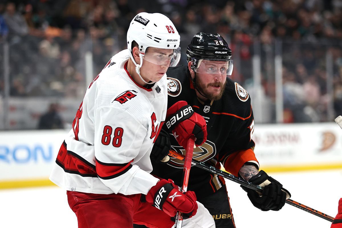 Anaheim Ducks at Carolina Hurricanes at Lenovo Center