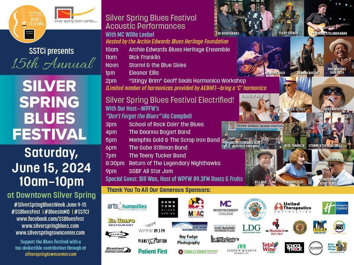 15th Silver Spring Blues Festival 