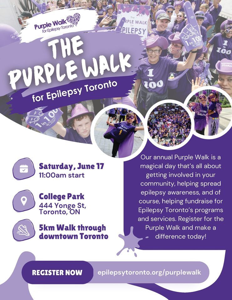 The Purple Walk for Epilepsy Toronto