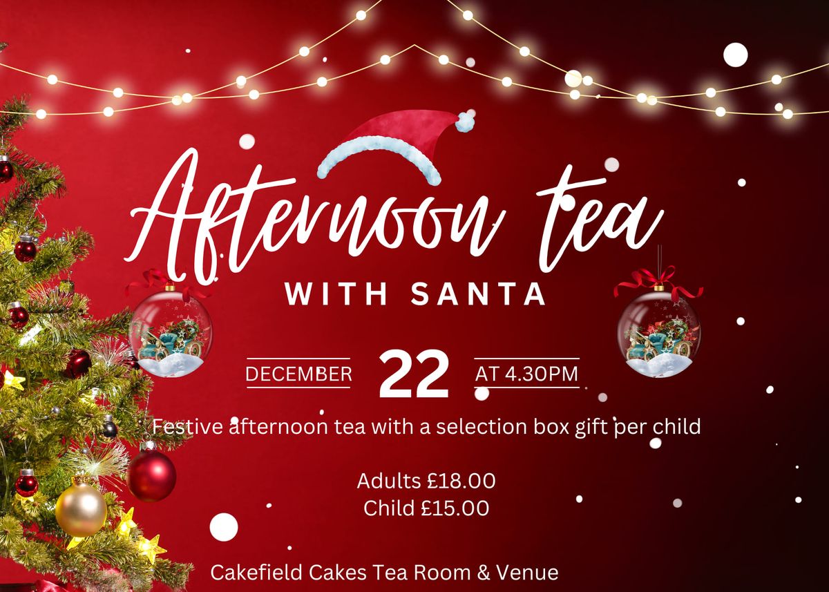 Afternoon tea with Santa 