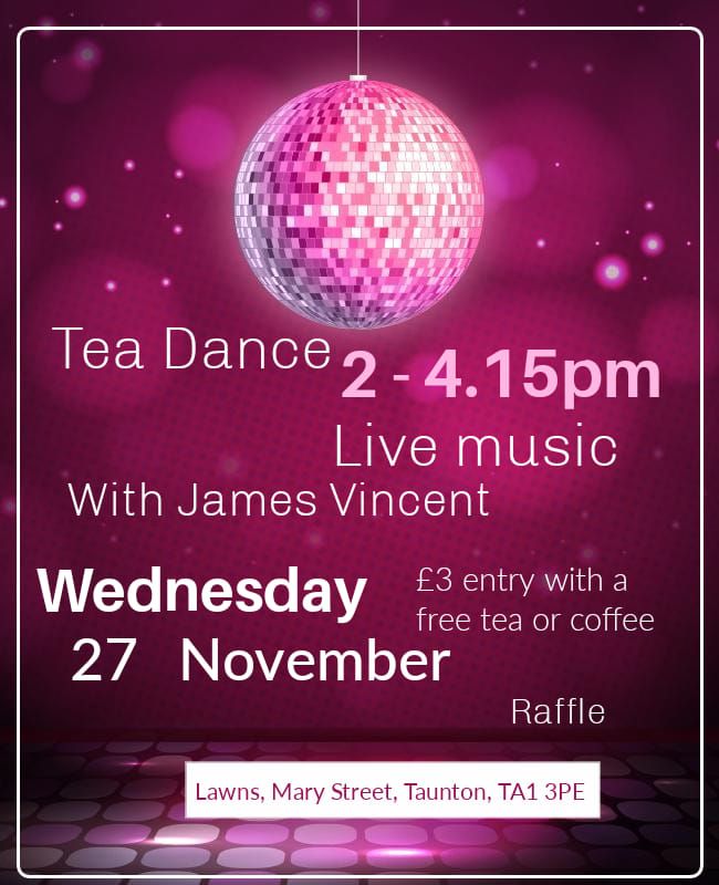 Tea Dance with James Vincent 