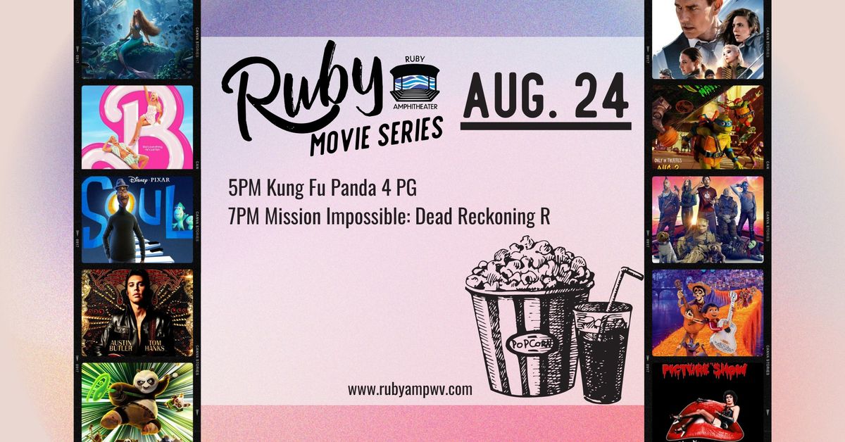 Ruby Movie Series: Kung Fu Panda 4 & Mission Impossible: Dead Reckoning