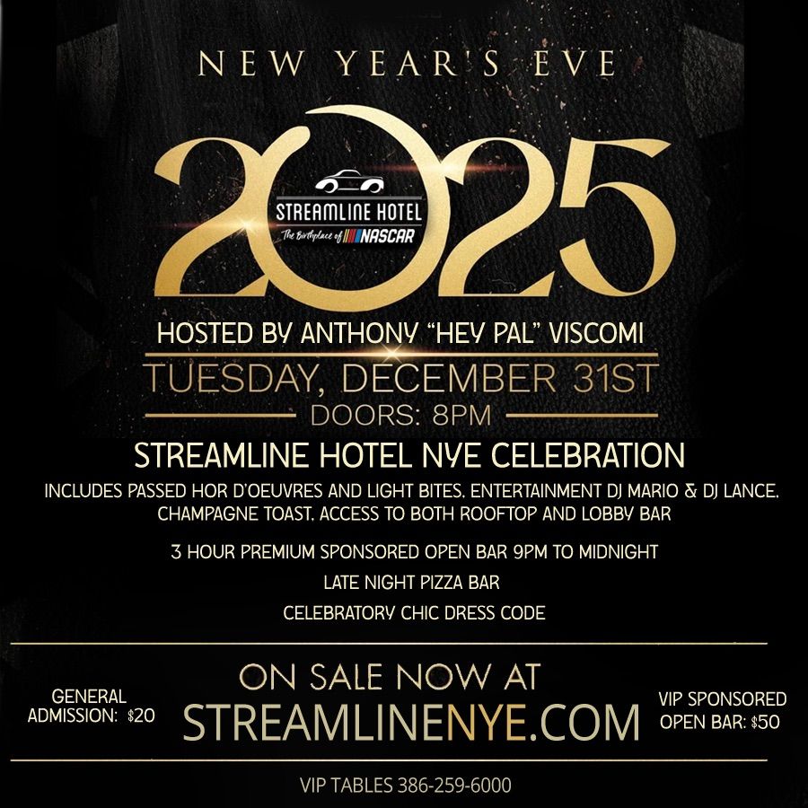 NYE 2025 ~ At the Streamline 