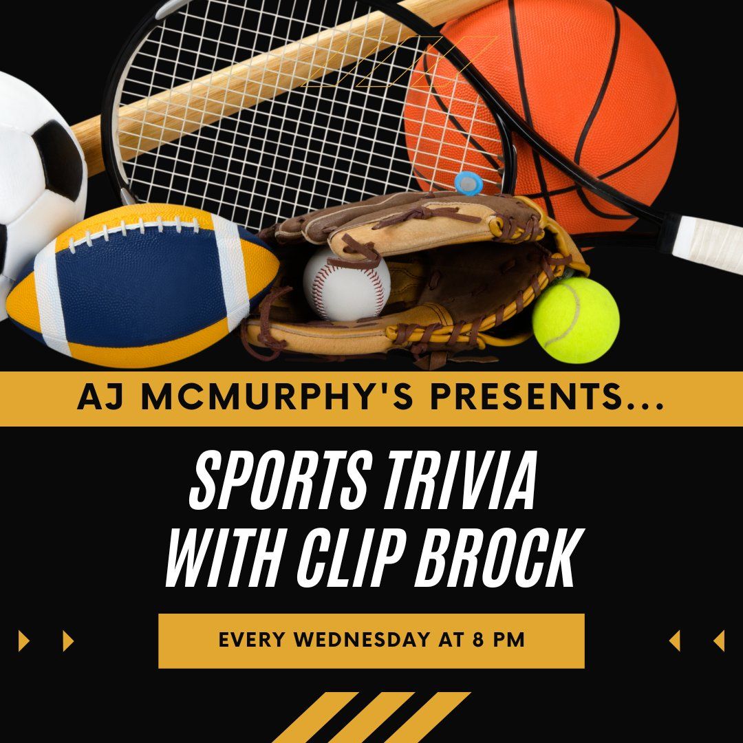 Sports Trivia with Clip Brock! 