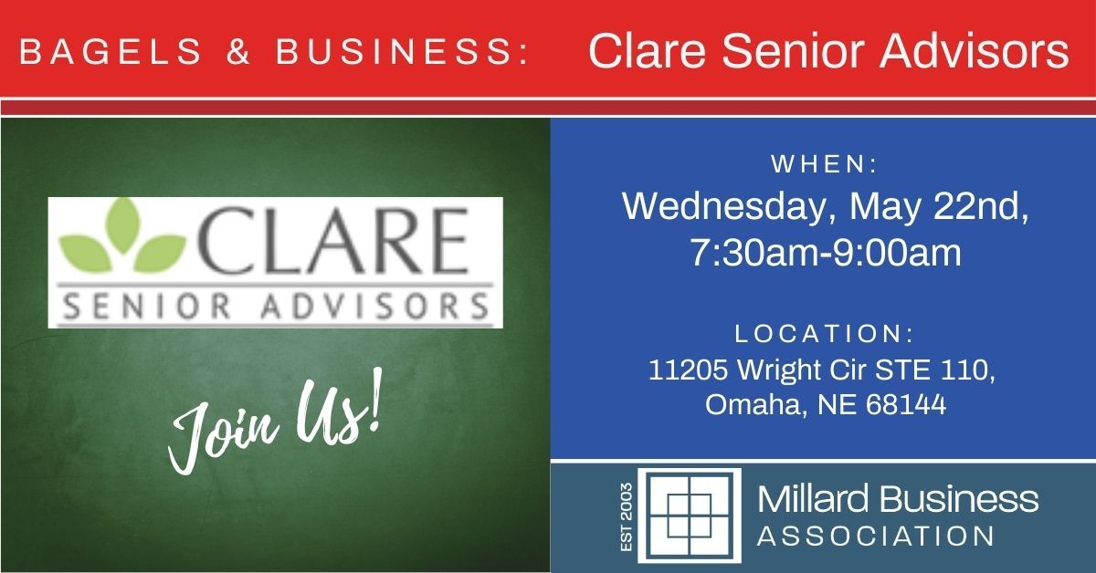 May Bagels & Business: Clare Senior Advisors