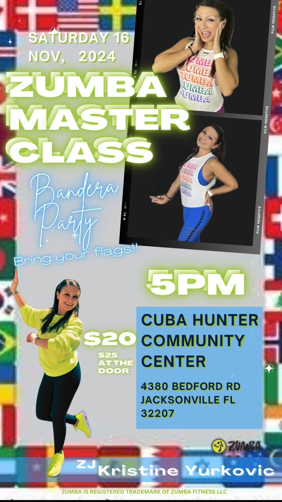 ZUMBA\u2122\ufe0f MASTER CLASS with ZJ Kristine Yurkovic