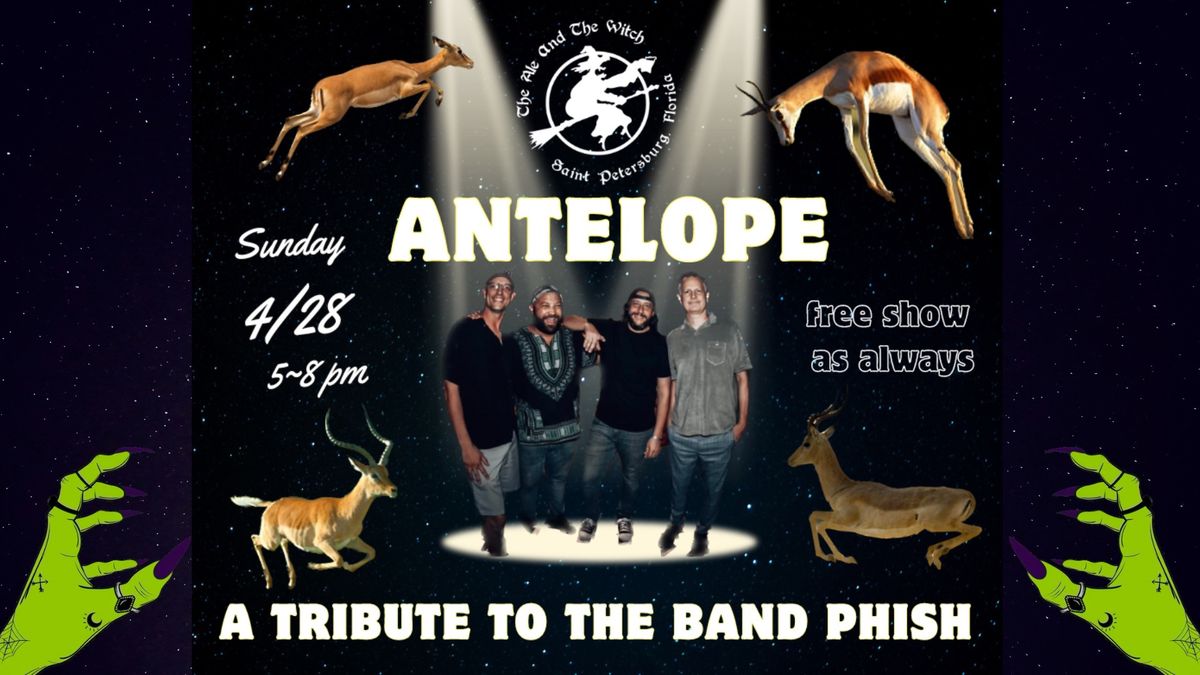 Antelope jumps back into the Courtyard for a concert at the Witch SU 4\/28 5pm