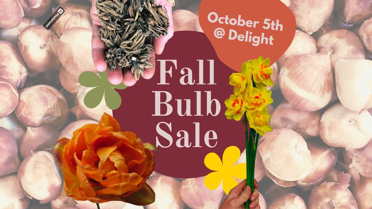 Fall Bulb Sale