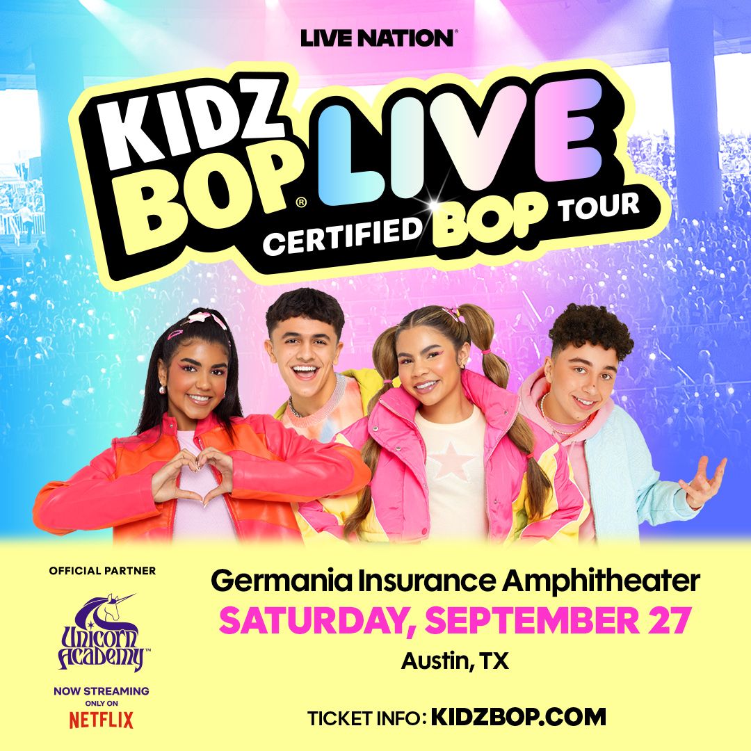 KIDZ BOP LIVE Certified BOP Tour