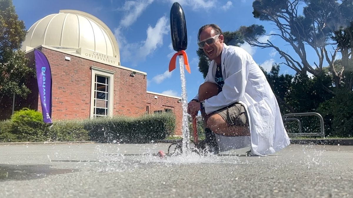 Blast off! Make a Bottle Rocket