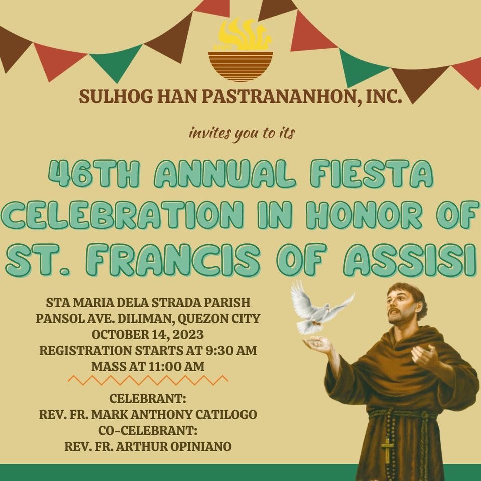 46th Annual Fiesta Celebration in Honor of St. Francis of Assisi