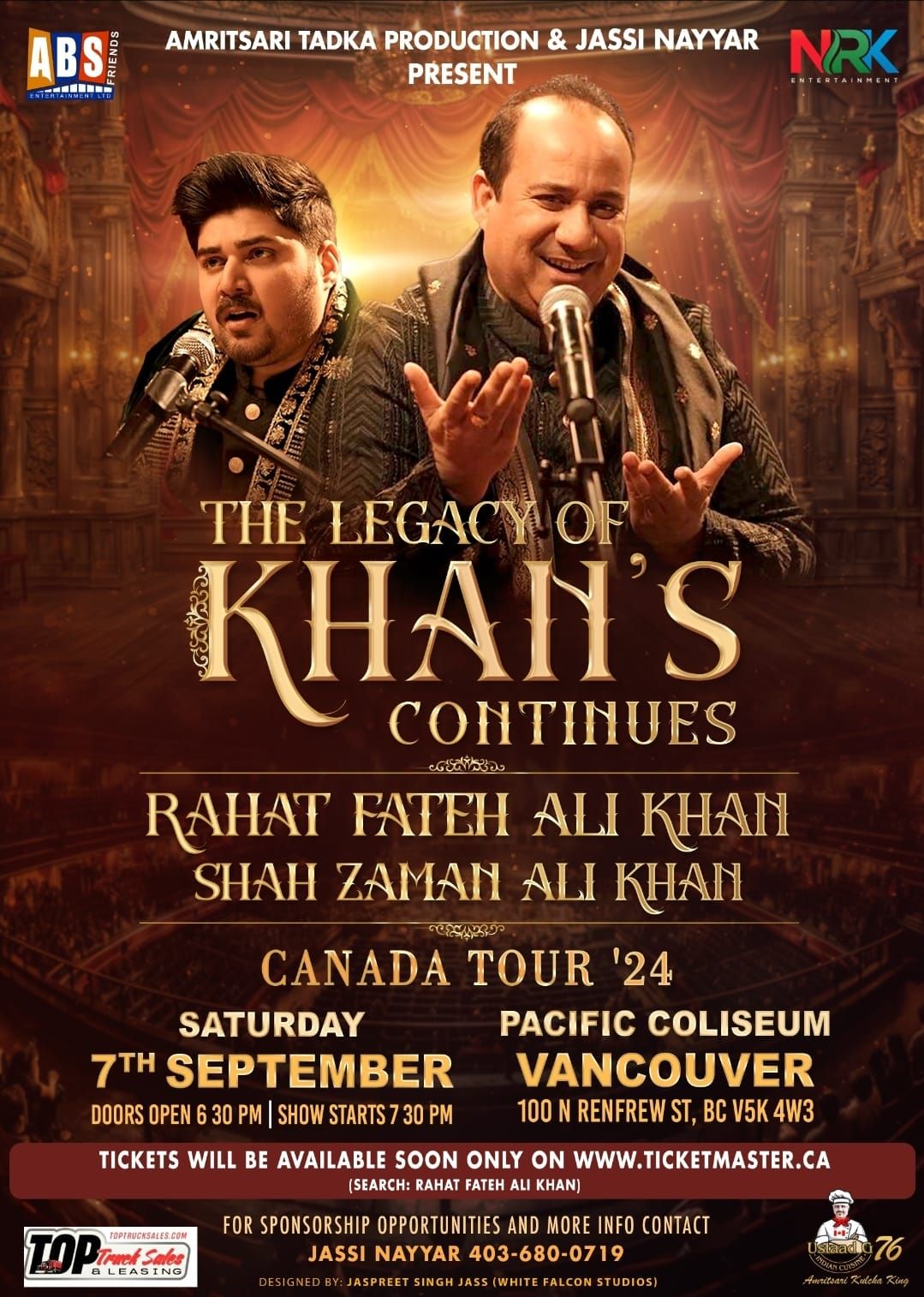 Rahat Fateh Ali Khan ft Shah Zaman Ali Khan Live in Vancouver \ud83c\udfb6