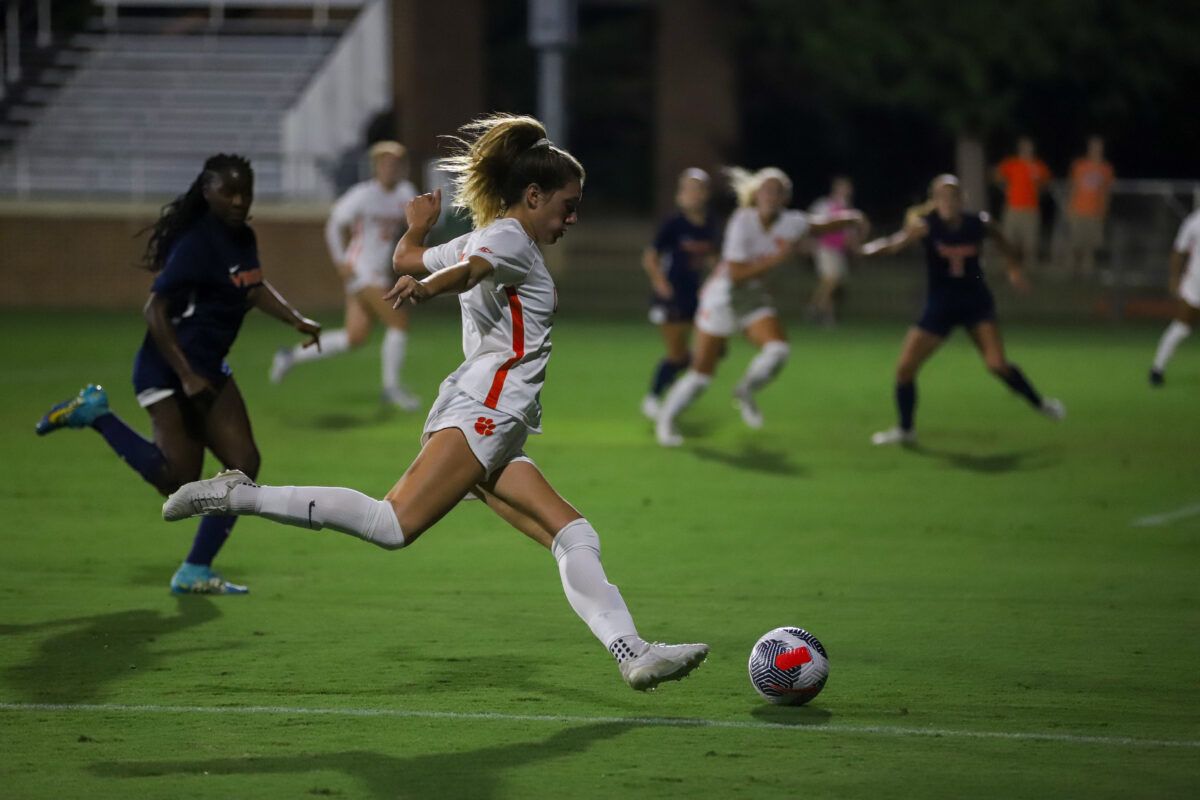 Clemson Tigers at Virginia Cavaliers Womens Soccer