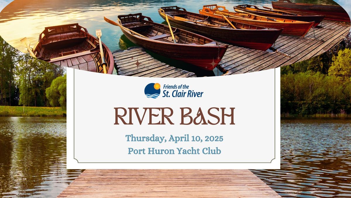 Save the Date! River Bash 2025