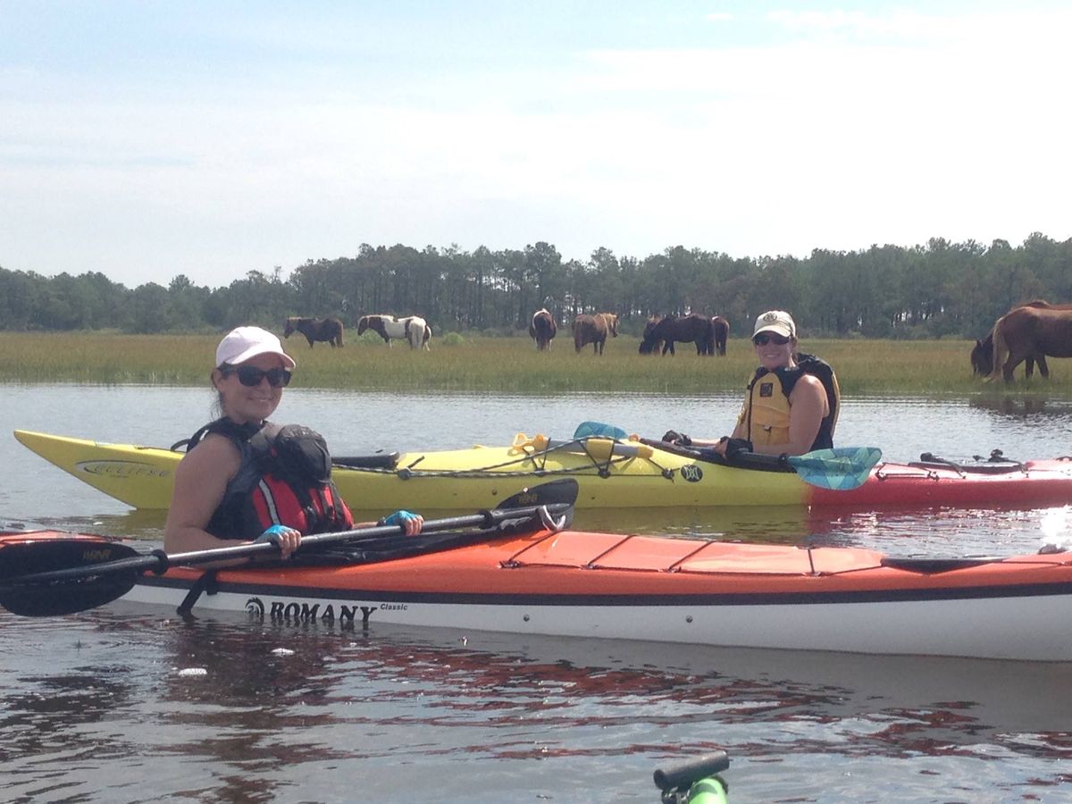 Assateague Kayak & Camp with Ponies