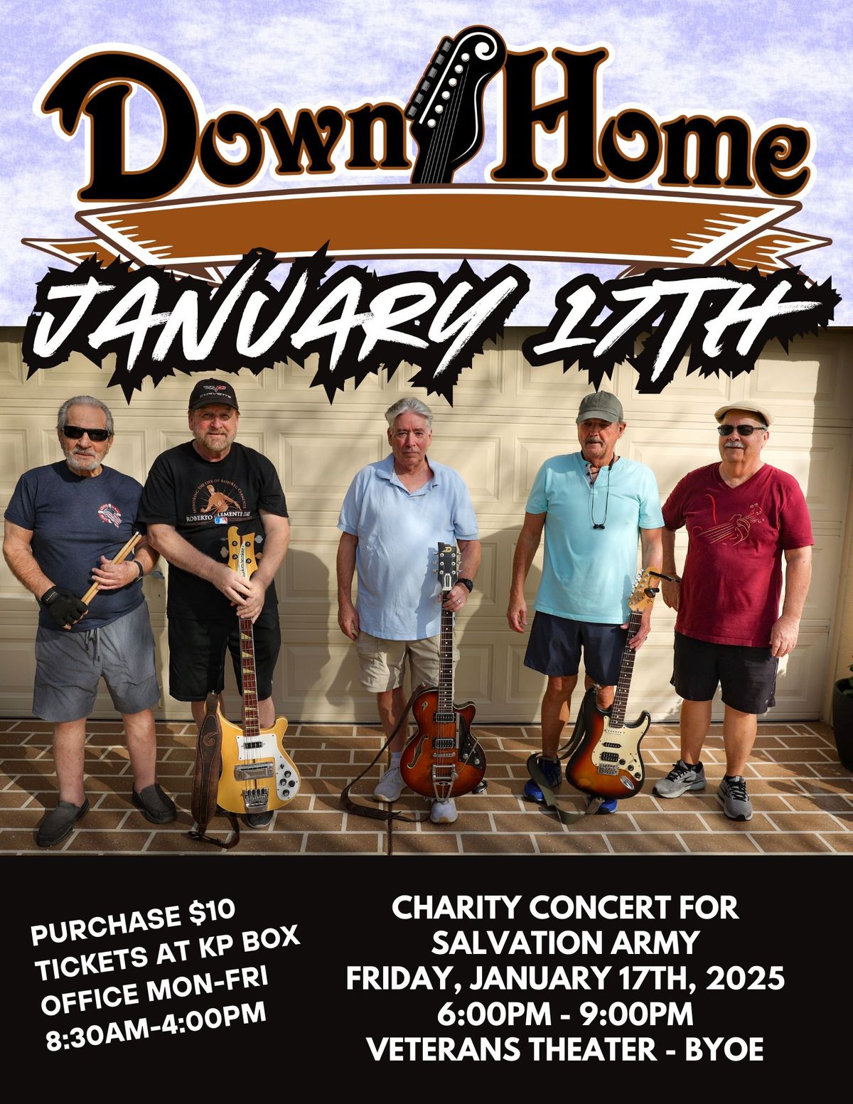 Down Home Charity Concert for The Salvation Army