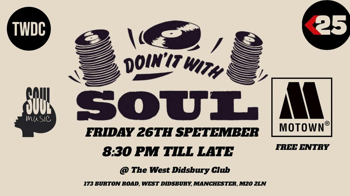 \ud83c\udfa7 DJ TOMMY \u2013 MOTOWN &amp; SOUL NIGHT