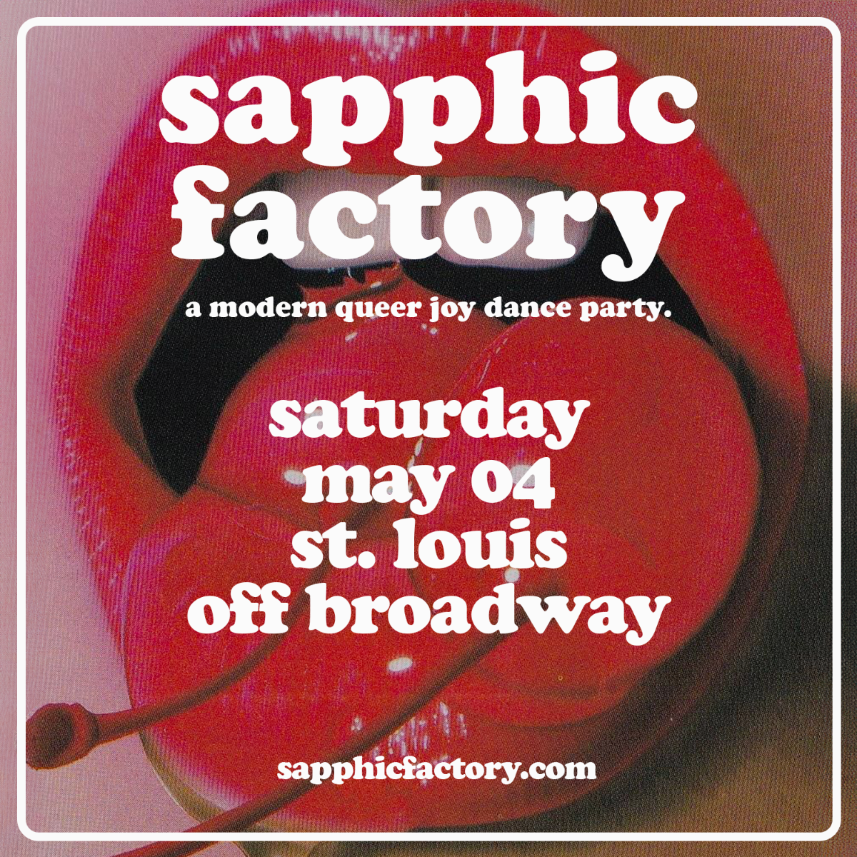 Sapphic Factory - A Modern Queer Joy Dance Party