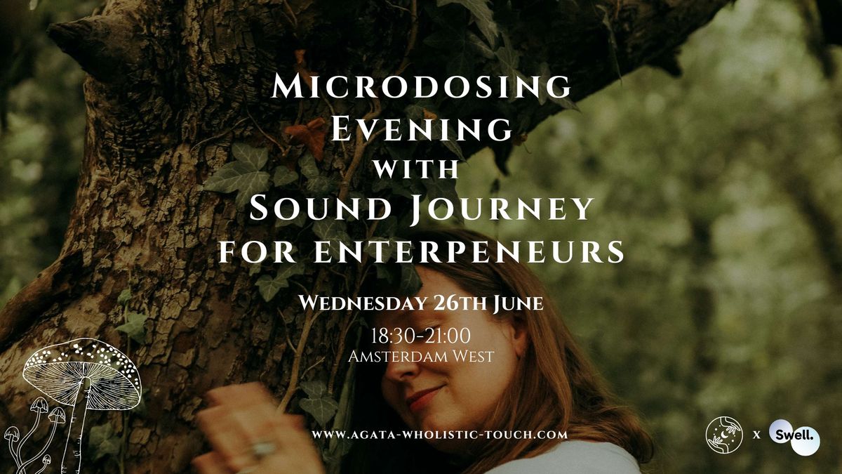 Microdosing Evening with Sound Journey for Entrepreneurs