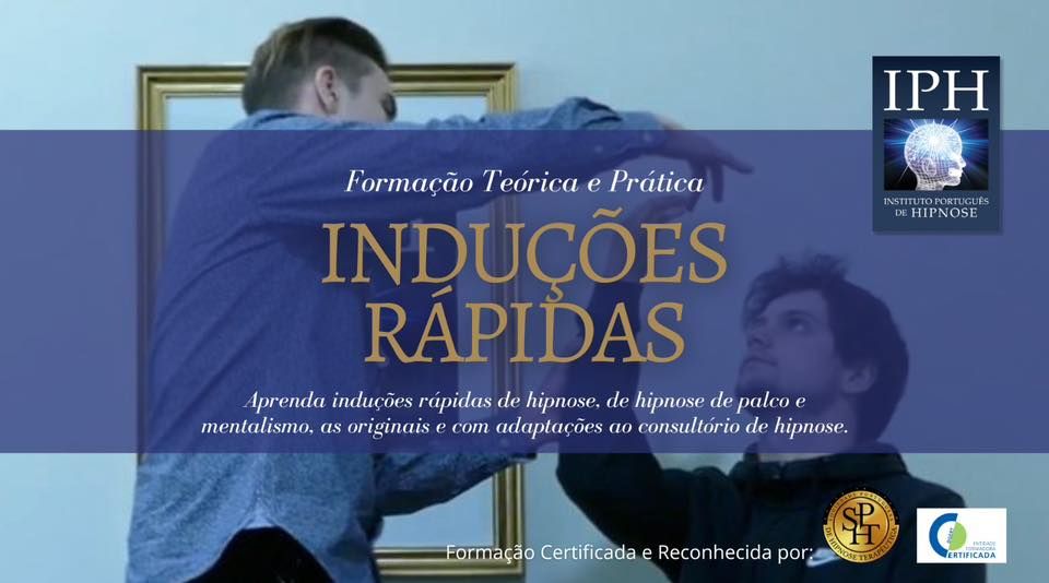 CURSO DE INDU\u00c7\u00d5ES R\u00c1PIDAS DE HIPNOSE- LISBOA - SETEMBRO 2025 