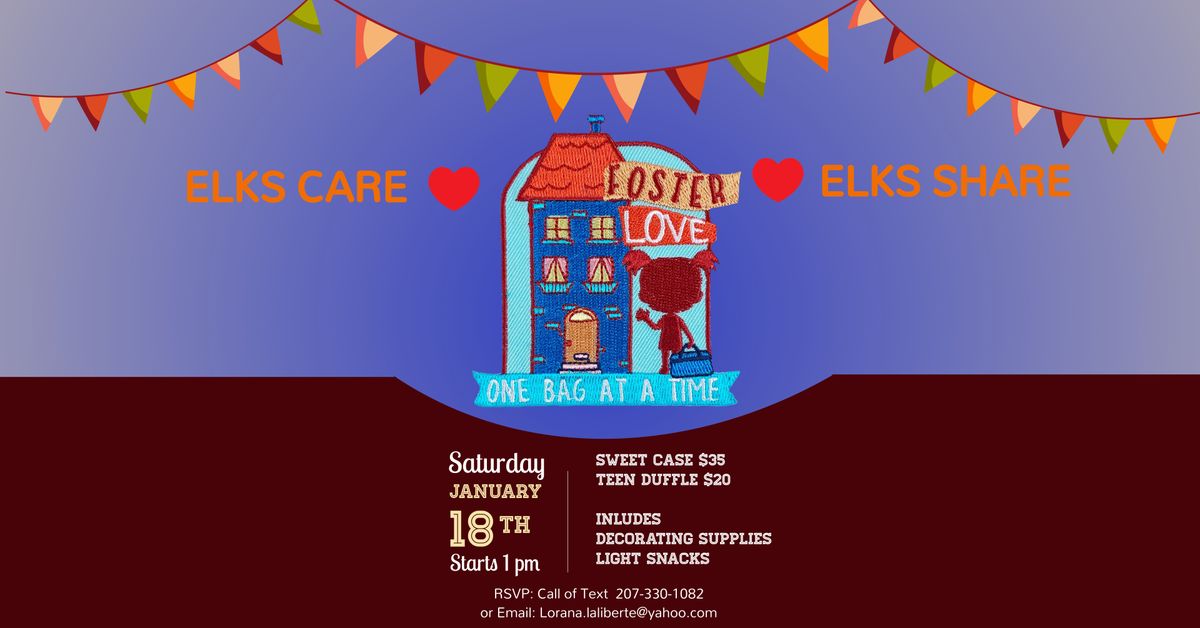 Elks Care Elks Share: Foster Love