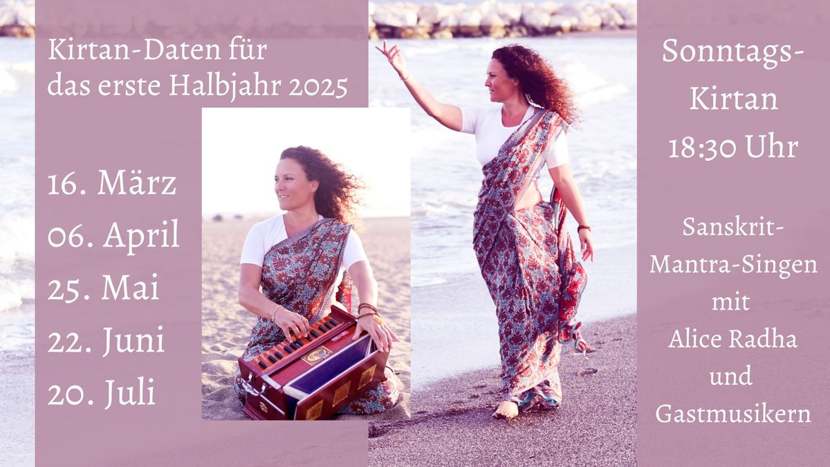 Kirtan: Mantra-Singen mit Alice Radha & Gastmusikern