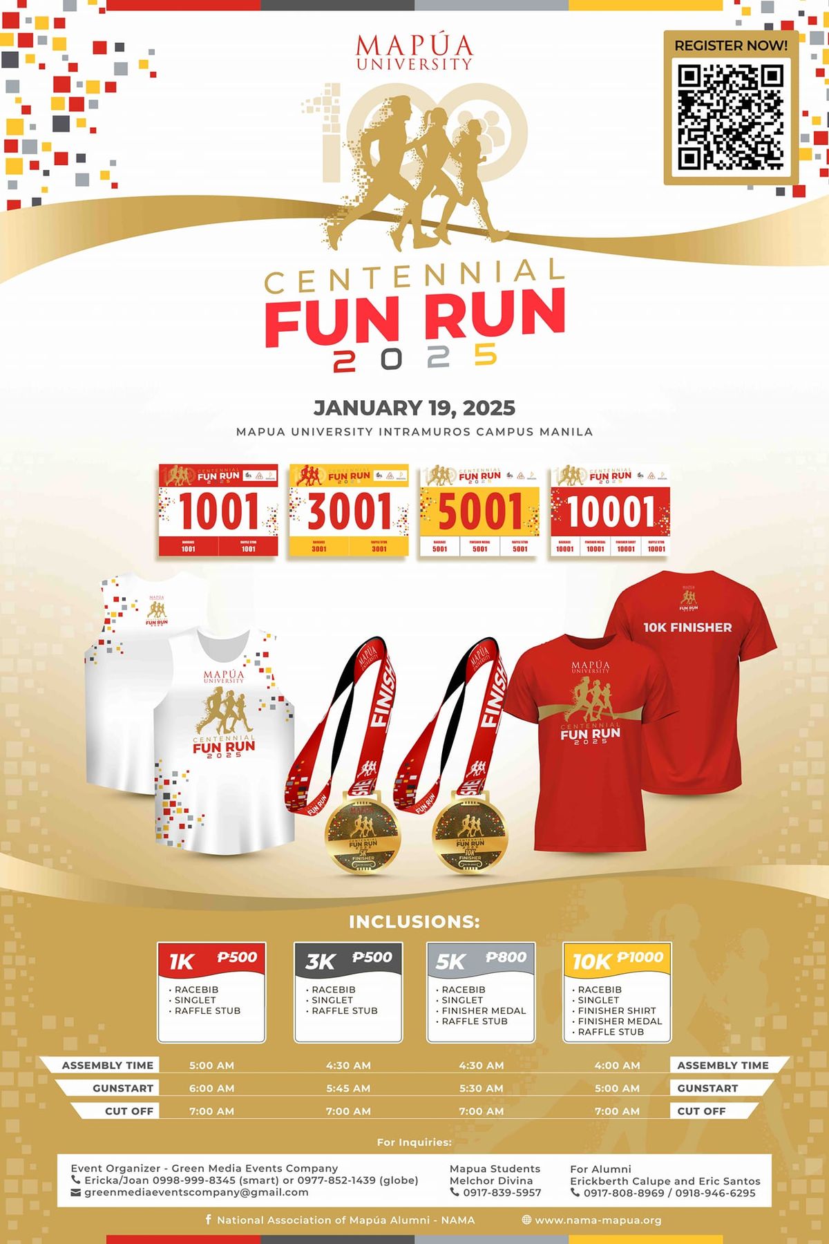 CENTENNIAL FUN RUN 2025