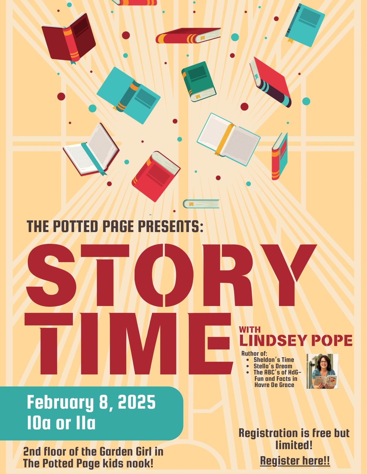 First Story Time Event with Local Author