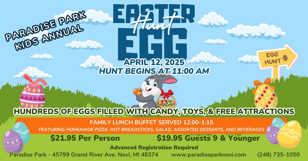 Easter Egg Hunt & Lunch