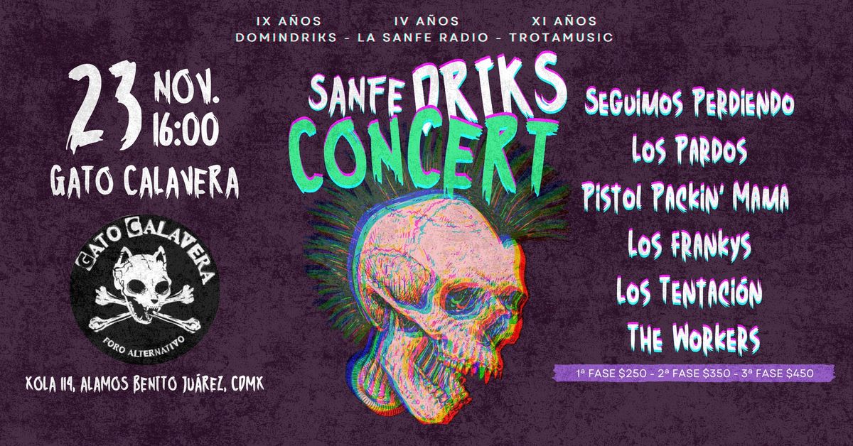 SANFE DRIKS CONCERT