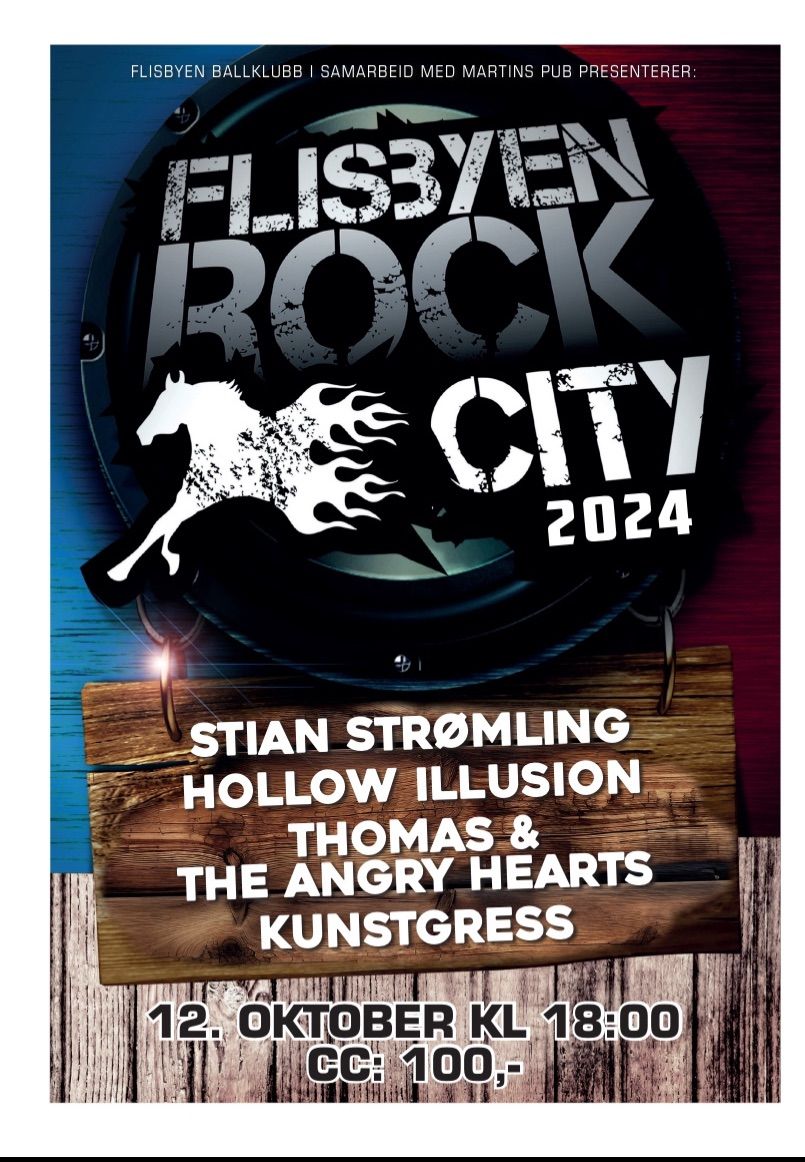 FLISBYEN ROCK CITY 2024 P\u00e5 Martins L\u00d8R 12.Okt